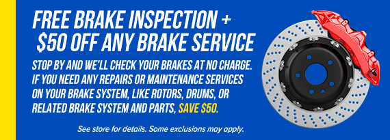 50 Off Brake service